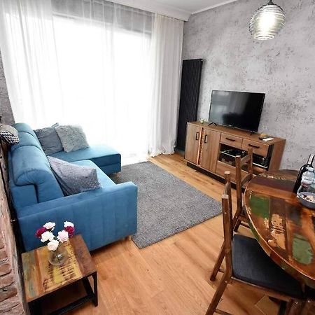 Apartament Blue Bastion Walowa 23C Z Klimatyzacja I Miejscem Parkingowym W Podziemnym Parkingu Гданьск Экстерьер фото