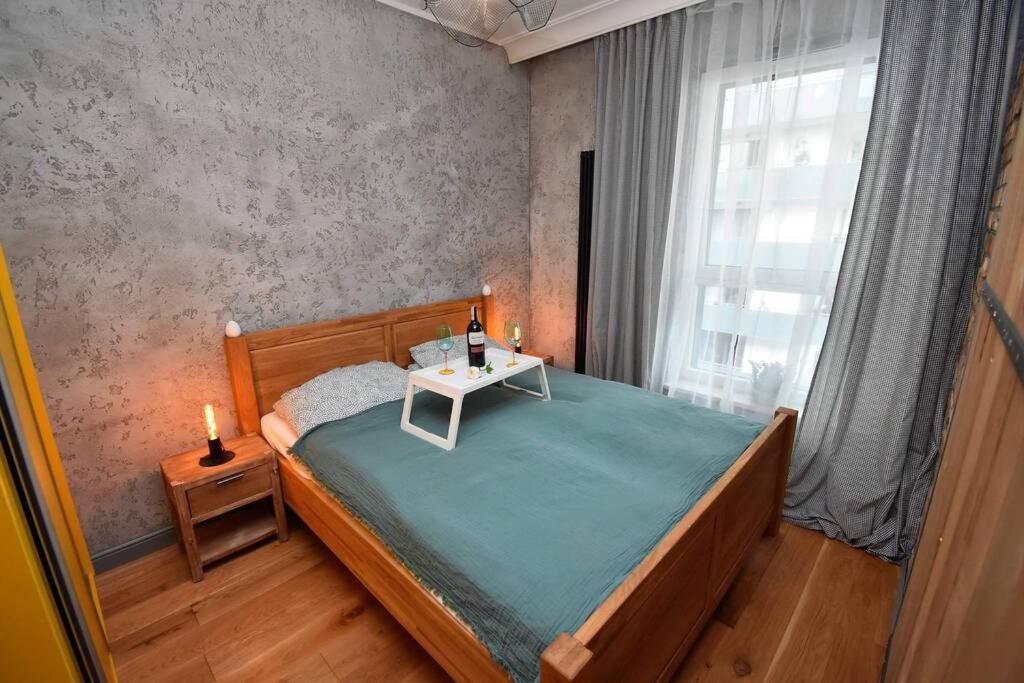 Apartament Blue Bastion Walowa 23C Z Klimatyzacja I Miejscem Parkingowym W Podziemnym Parkingu Гданьск Экстерьер фото