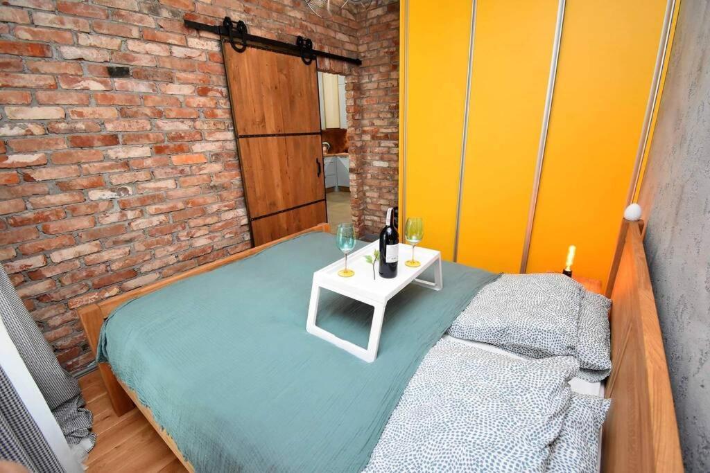 Apartament Blue Bastion Walowa 23C Z Klimatyzacja I Miejscem Parkingowym W Podziemnym Parkingu Гданьск Экстерьер фото